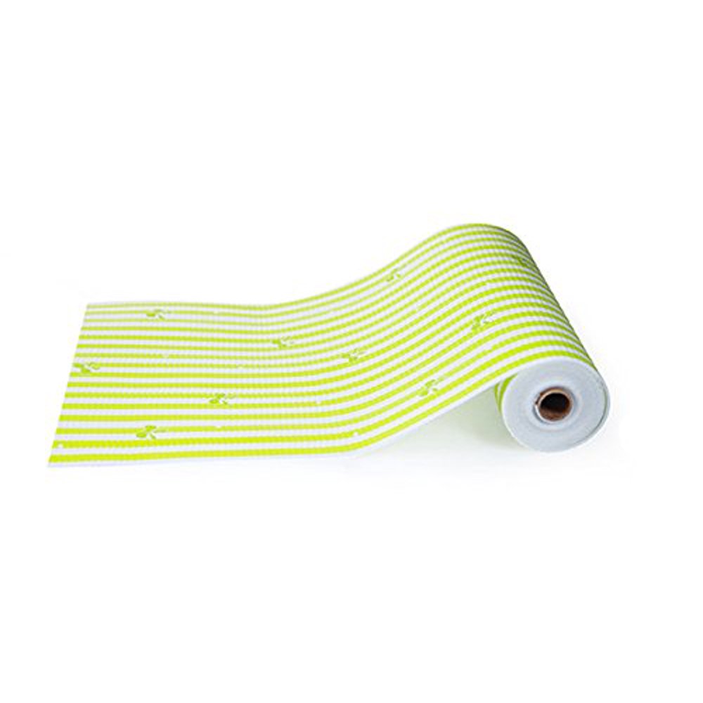 Smooth Top Easy Liner NonAdhesive Shelf Liner (11.8''x118'', Green