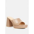 thumbnail image 2 of Flexes Flared Block Heel Sandals, 2 of 11