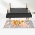 thumbnail image 4 of tredstone Electric Warmer Chick Cage Heater Poultry Stay Warm Brooder Heating Plate Balck 25x25cm, 4 of 9