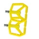 thumbnail image 2 of Pedales de bicicleta ligeros y anchos, de repuesto, planos, para bicicletas plegables Amarillo, 2 of 9