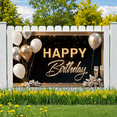 thumbnail image 4 of Yatrandify Decorative Design Happy Birthday Banner Balloon Decoration Celebration Banner for Birthday Party Indoor Decoration Photo Shoot, 4 of 6