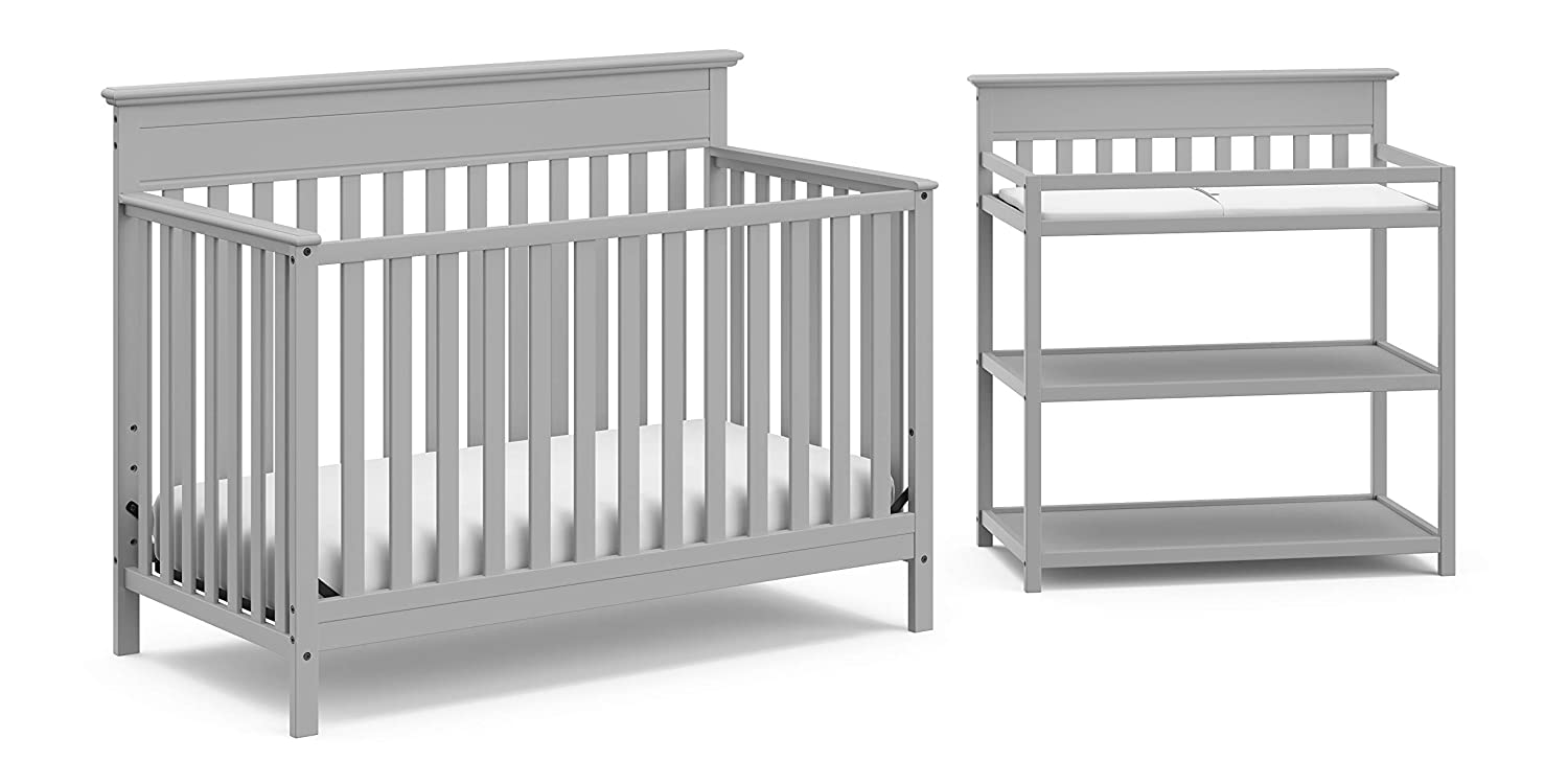 Crib and Change Table Nursery Furniture Set in A Box by Storkcraft
