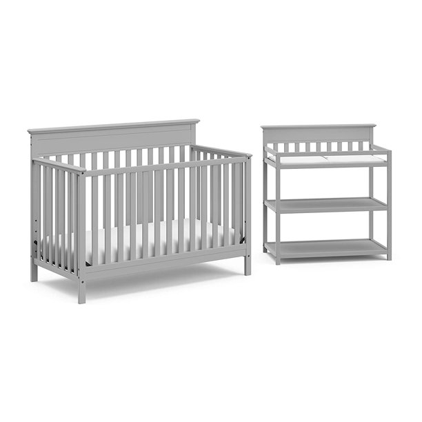 Crib and Change Table Nursery Furniture Set in A Box by Storkcraft