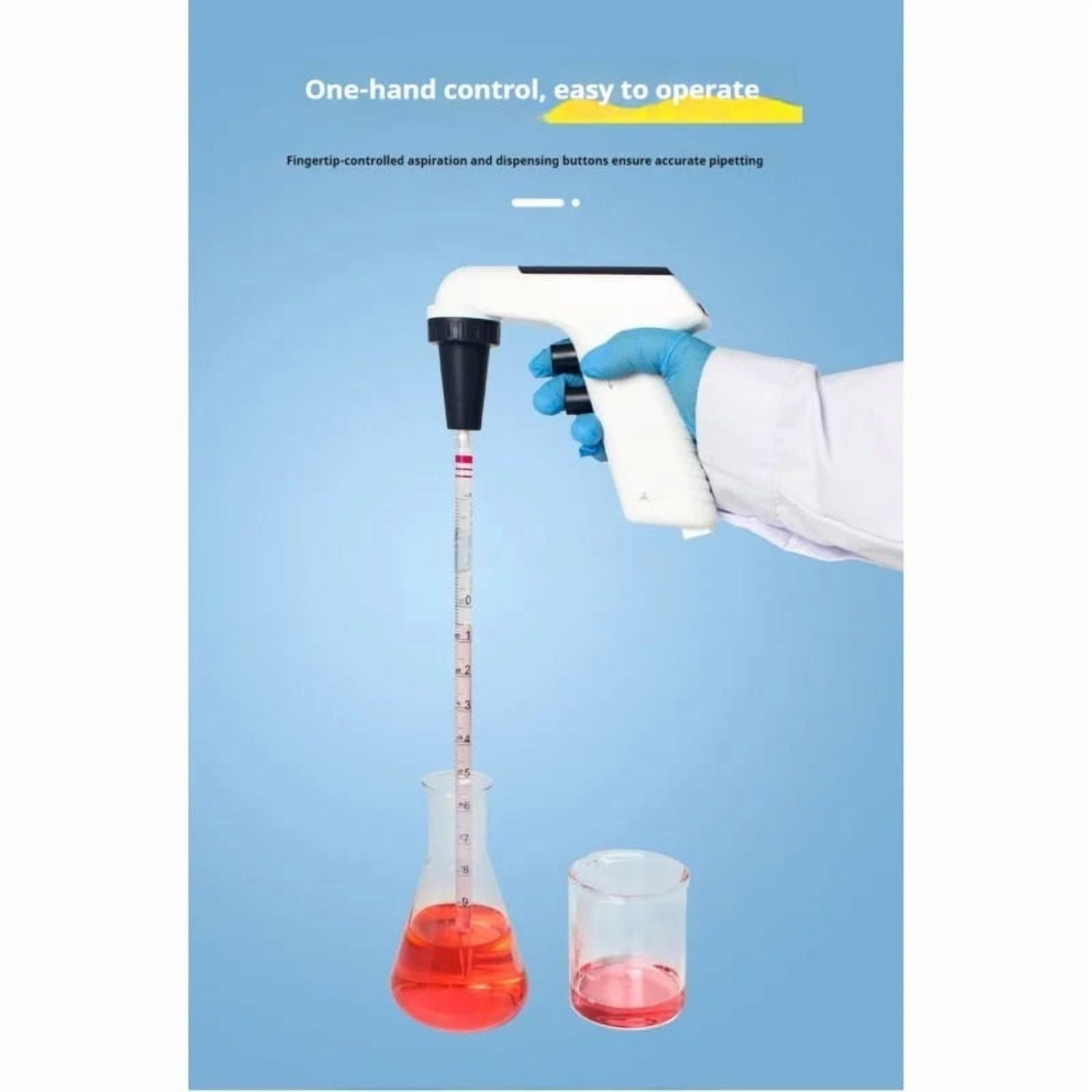 Electric Pipette Large Volume Display , High-Accurate