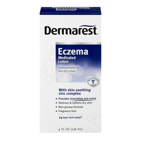 Dermarest Eczema Medicated Lotion, 4.0 FL OZ