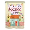 thumbnail image 2 of Breeze Decor 15003 Grandkids Spoiled Here 2-Sided Vertical Impression House Flag - 28 x 40 in., 2 of 2