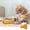 B, variant on Cat Toys for Indoor Cats, Catnip Stuffed Cotton Fish Chew Toy for Kittens, Interactive Sackcloth Grinding Toy for Dental Health,H