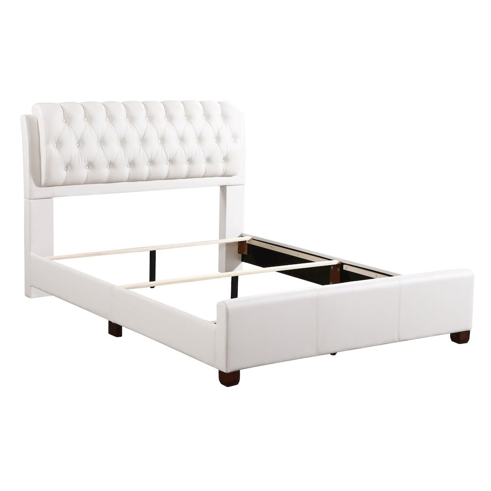 Glory Furniture Marilla Full Bed in White Color