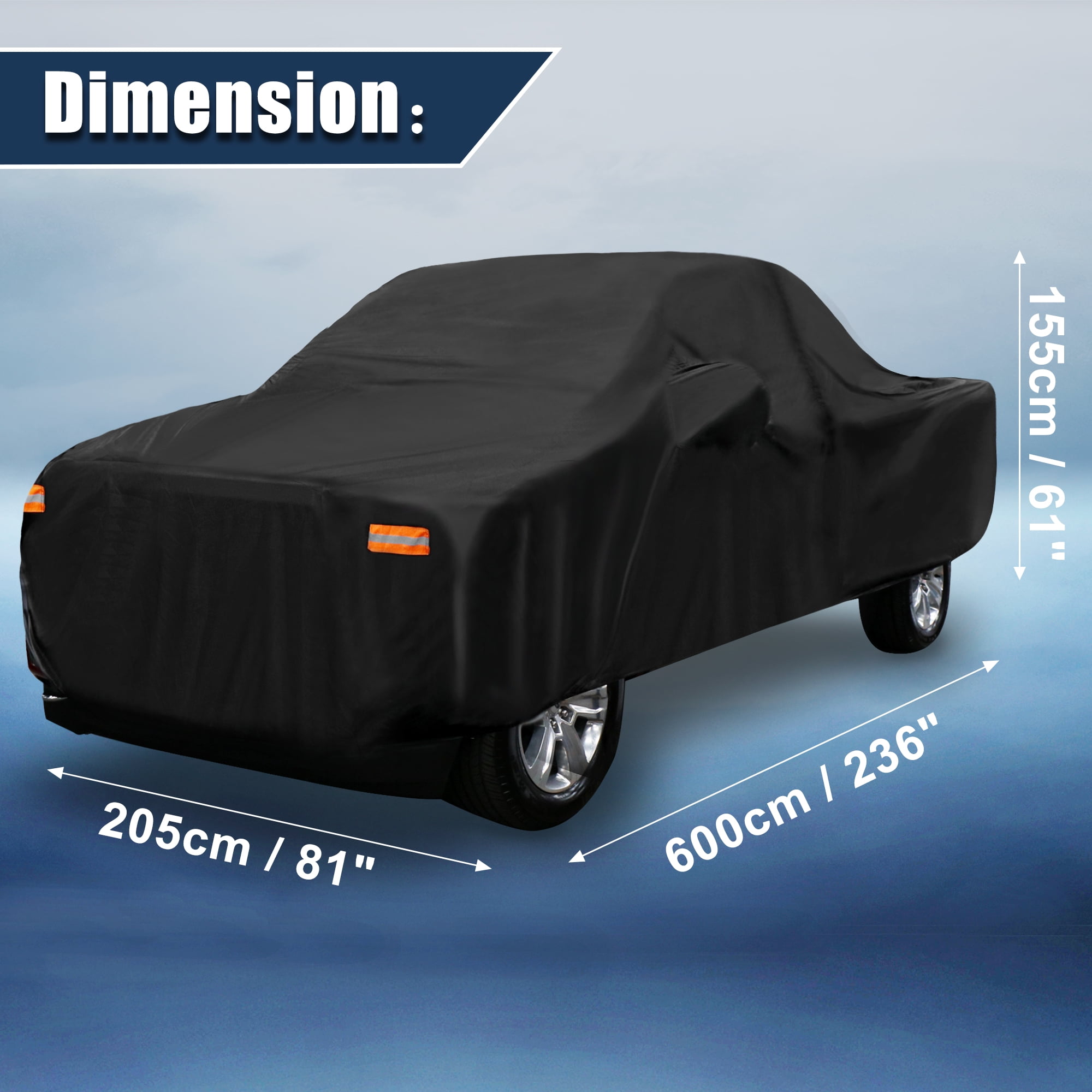 Unique Bargains Pickup Truck Cover for Ford F150 F350 Standard Cab 2 Door Waterproof