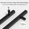 thumbnail image 6 of lanema Cabinet Pull Aluminum Alloy Dressers Knob Square Drawer Door Pulls Handles Kitchen Bedroom Furniture Hardware, 6 of 18