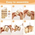 thumbnail image 4 of Pluokvzr 100 pcs Vintage Party Favor Candy Box Mini Suitcase Favor Box with Aircraft Tags Reusable Party Favor Candy Box Easy Assemble Mini Suitcase Favor Box for Travel Themed Party Bridal Shower, 4 of 12