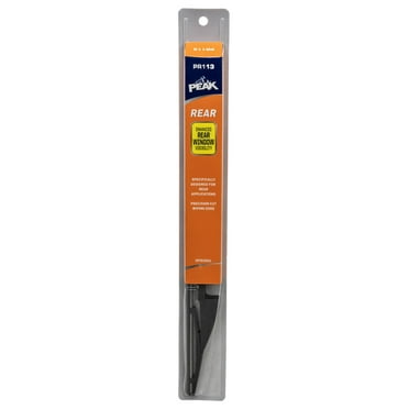 Peak Rear Wiper Blade Integral - The Ultimate Rear Windshield Wiper for Your Car, PR113 (11")