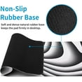 thumbnail image 5 of Large Gaming Mouse Pad Anime Black and White Wave Mouse Pad Big Desk Pad with Non-Slip Rubber Base Computer Keyboard Mat for Office Home School31.5''x11.8'', 5 of 16