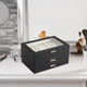 thumbnail image 4 of Caja de almacenamiento de joyería Fernando organizador portátil de mesa, 4 of 8