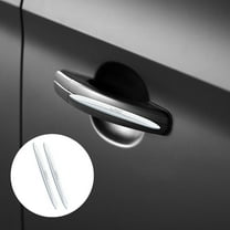 CxhicLuv Car Door Anti-Collision Strip, Auto Door Scratch Guard, Invisible Waterproof PVC Protection, Vehicle Body Protection Accessories, Anti-Scratch Impact Tools for All Car Owners, White