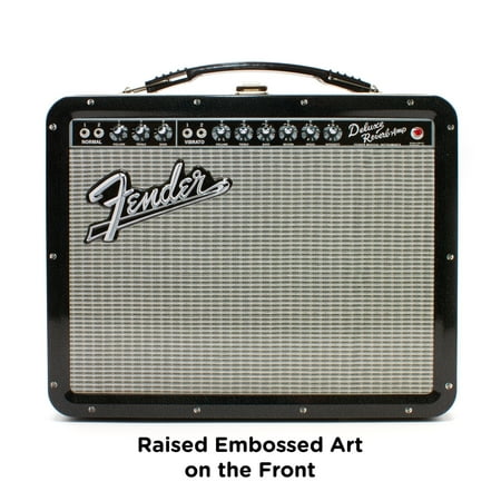 Aquarius - Fender Tolex Tin Lunch Box - Black