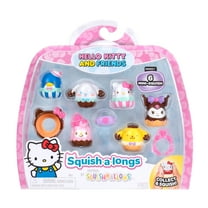 Squish-a-longs Hello Kitty and Friends Ice Cream Mini-Squish   Accessory 6-Pack