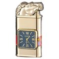 thumbnail image 1 of YoaNJYGR Cithway Windproof Dual-Flame Vintage Watch Lighter, 2025 New Personalized Creative Dual Flame Vintage Adjustable Refillable Lighters with Portable Size for Men Friends Gifts Gold, 1 of 5