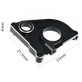 thumbnail image 2 of TFixol Aluminum Alloy Transmission Case Middle Shell compatible with Axial SCX24 AXI90081 1/24 RC Car Upgrades Parts Accessories, 2 of 7