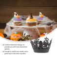 thumbnail image 2 of 24pcs Hollow-Out Wrappers Cake Decor Hollow-Out Wrapper Halloween Cake Paper, 2 of 9
