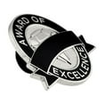 thumbnail image 3 of PinMart's Award Of Excellence Employee Recognition Engravable Lapel Pin, 3 of 4
