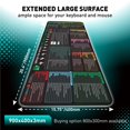 thumbnail image 2 of Alfombrilla de ratón Excel con atajos de teclado Glittery Garden Extended XXL, 2 of 7