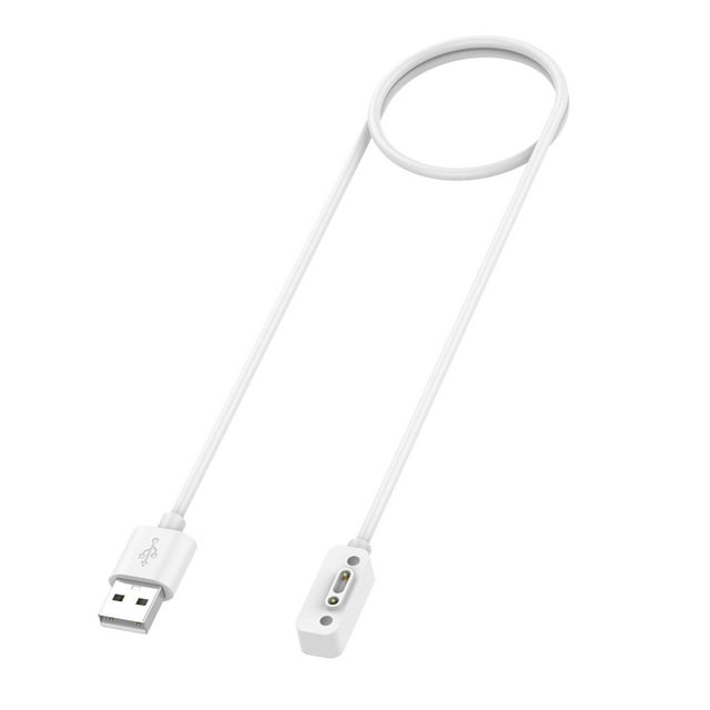 Cable de carga magnético para SmartWatch compatible con cargadores de relojes 3C/4C/4PRO/2S blanco