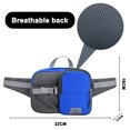 thumbnail image 2 of Mochila de nailon Hukapapa para deportes al aire libre, montañismo, ocio, gran capacidad, color azul, 2 of 5