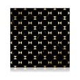 thumbnail image 1 of Adhesivo de mosaico Advancent calcomanías impermeables PVC Geometría de oro negro 10, 1 of 6