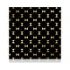 thumbnail image 1 of Adhesivo de mosaico Injueey decoraciones para el hogar Geometría de oro negro 10 hojas, 1 of 6