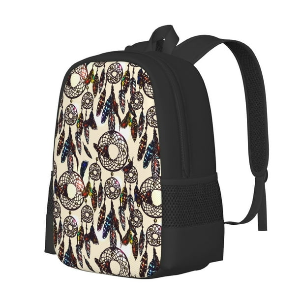 Easygdp Dreamcatcher Mochila de Gran Capacidad Minimalista Ideal para Escuela, Viajes y Uso Diario