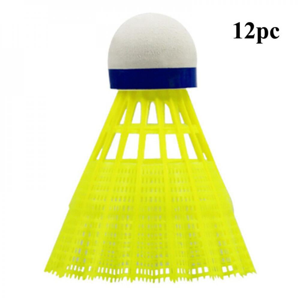 Nylon Badminton Shuttlecocks with Durability Indoor Outdoor Training Balls 