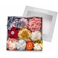thumbnail image 4 of JIAHANG - Pinzas para el pelo con flores de margaritas pequeñas para bebés y niñas, pasadores florales para bebés, recién nacidos, niños pequeños, 10 unidades Xemadio WMZL-1239-1, 4 of 7