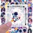 thumbnail image 6 of 35pcs-50pcs Cute Astronaut Stickers Cosmic Space Stickers Alien Rocket Stickers for Laptops Suitcases Phone, 6 of 9