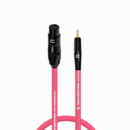 Coluber Cable Unbalanced XLR Female Cable to 3.5 TS Male - 3-Pin Connector