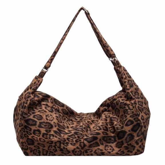 HPZZ Bag for Women Cheetah Print, Cute Cheetah Purses Handbag Ladies Shoulder Bags Leopard Print Purse (brown)