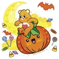 thumbnail image 2 of Infant's Care Bears Halloween Tenderheart Cute Pumpkin  Bodysuit, 2 of 3