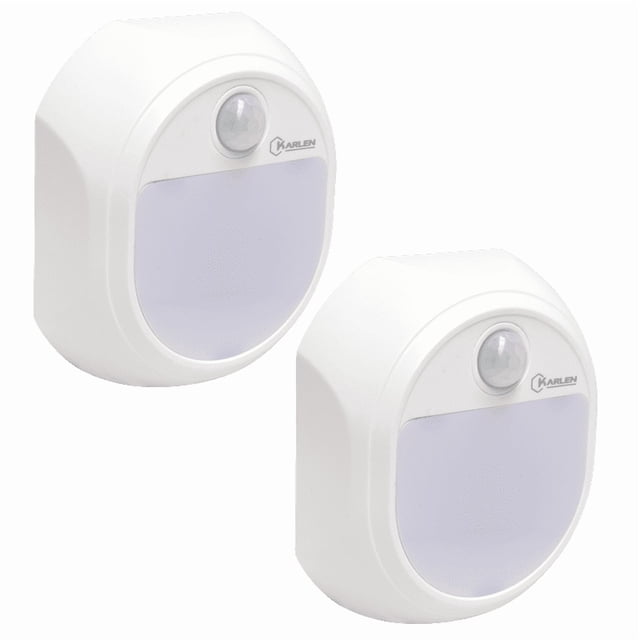 Lámpara LED de Pared con Sensor COB 120 lm Recargable Base Magnética 2 PZ
