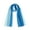 Light Blue/Blue/Dark Blue, variant on Scarf, 1-Piece Chiffon Scarf (Light Green/Green) - 160x50cm Lightweight Silk Scarves, Soft Polyester , Versatile Fashion Accessory for Daily Wear & Outfit Matching