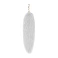 thumbnail image 4 of Faux Tails Pendant Ornament Cute Keyring Pendant Plush Tail Keychain Pendant Grey, 4 of 8