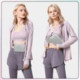 thumbnail image 2 of HAHDAXIA HVJCEZ Sacs Banane pour Femmes Hommes, Sac de Taille Mode Mini Bandoulière Ajustable pour Course, Randonnée et Voyage, a_Gray, Petit, 2 of 6