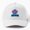 White, variant on Flamerican Flamingo Baseball Cap, US Flag Fourth of July Bird Graphic Design, Classic Hat