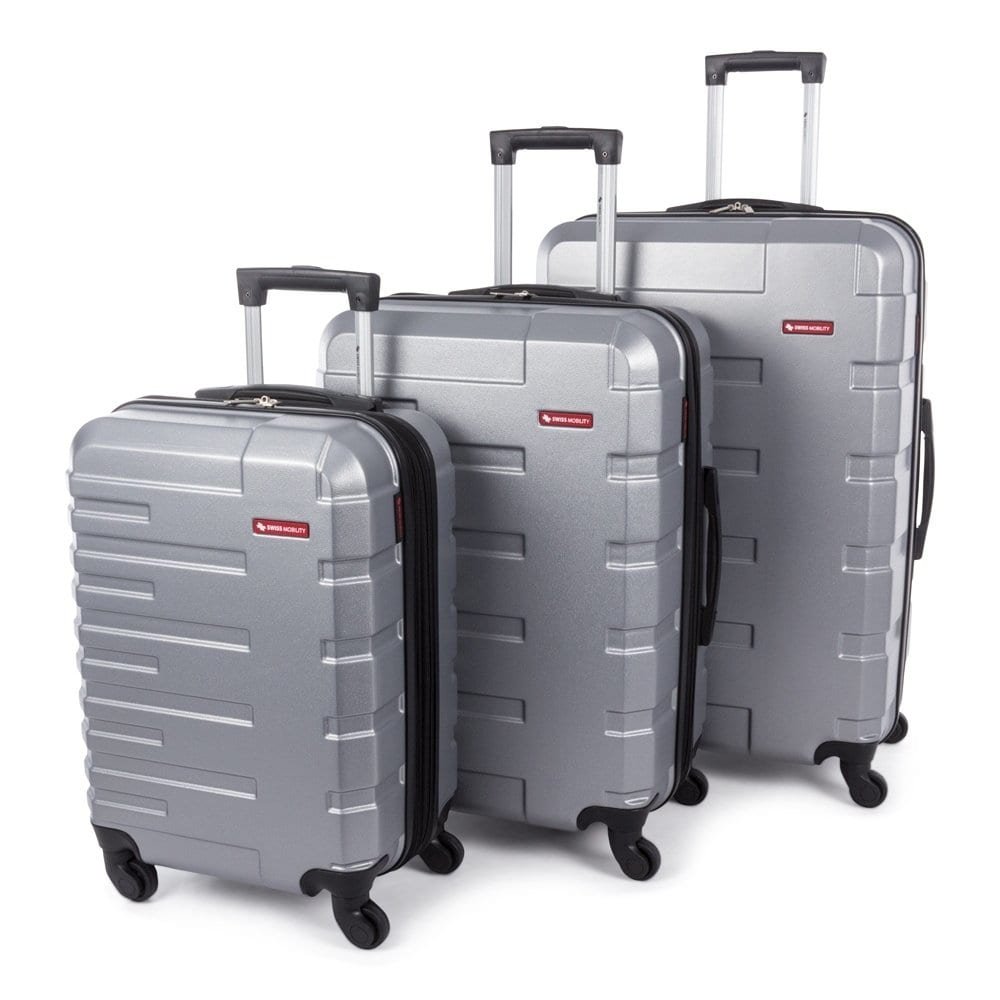 Swiss Mobility Swiss Mobility Quad Hard Sided 3 Piece Luggage Set