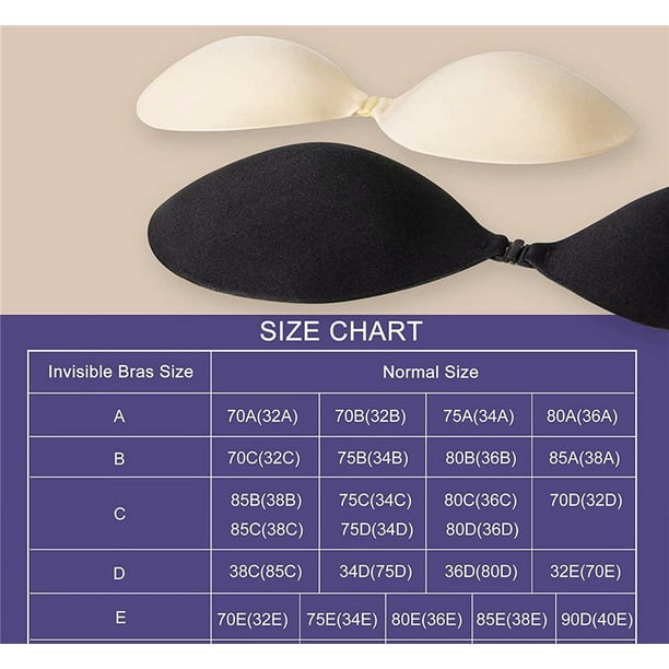 Invisible Silicone Strapless Sticky Waterproof Plunge Bra Inserts Pasty Bra  Coco – WingsLove