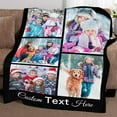 thumbnail image 5 of Photo Blanket Customized Customized Blanket Gifts for Best Friend Sister Family Dad Mom Daughter Son (7 Size), 5 of 6