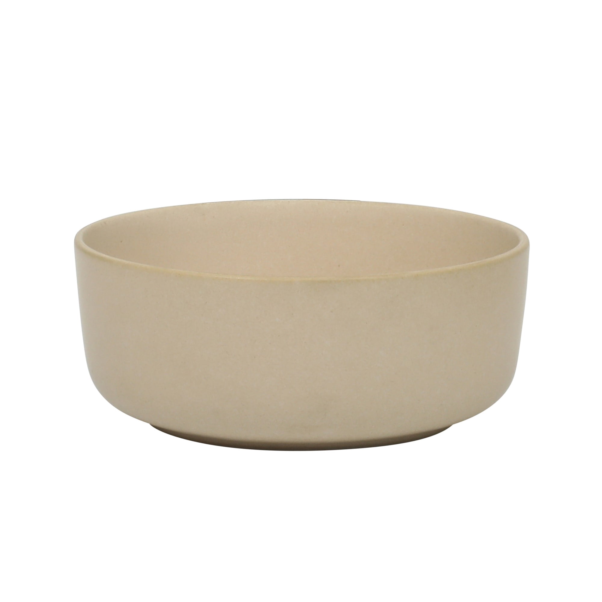 Gibson Soho Lounge Pasco 16 Piece (Service for 4) Plates and Bowls Double Bowl Reactive Glaze Dishes Stoneware Ceramic Dinnerware Set - Cream