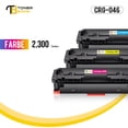 thumbnail image 5 of 2-Pack Compatible for Canon CGR 046H Toner Cartridges for Canon 046H ImageCLASS MF733Cdw MF731Cdw MF735Cdw LBP654Cdw MF731 MF733 Printer Ink (2 * Yellow), 5 of 11