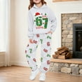 thumbnail image 4 of XAOFW Kids 6 7 Sets Boys Cartoon Print Hooded Pants Play Two Piece Youth Long Sleeve Soft Breathable Party Night Sets, 4 of 5