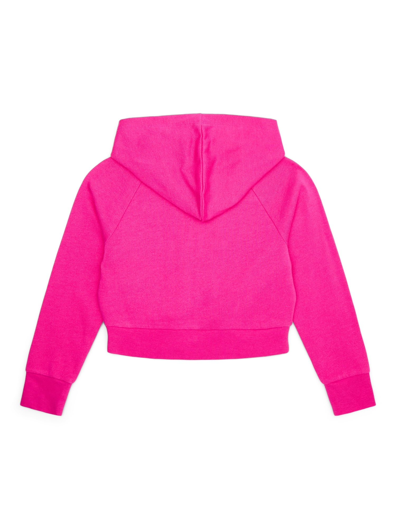 Athletic Works Girls Active Fleece Hoodie and Cargo Pants Set, 2 Piece, Sizes 4-18 & Plus