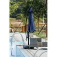 thumbnail image 4 of Patio Festival Outdoor 9 ft. Cantilever/ Offset Polyester Metal Umbrella in Blue, 4 of 7
